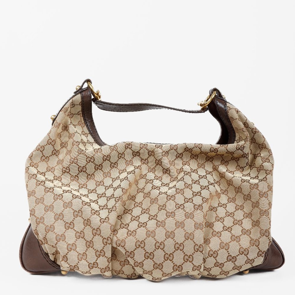 Gucci Supreme Canvas Large Hobo Bag
